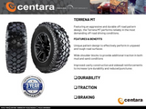 33x12.50R15LT-6PR 108Q CENTARA TERRENA MT - MUD TYRES (2605)