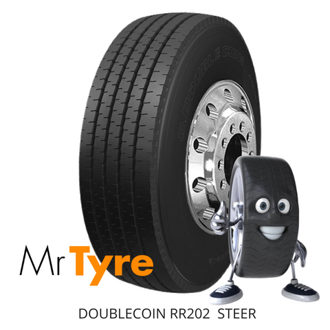 DOUBLECOIN 295/80R22.5-18 152/149M RR202  - STEER (2605)