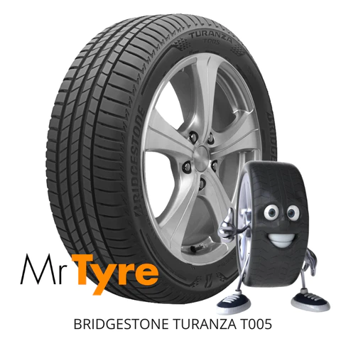BRIDGESTONE 225/50R18 99W TURANZA T005 - RUNFLAT TYRE (2509)