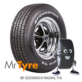 BFGoodrich 225/60R14 94S RADIAL T/A RWL - RAISED WHITE LETTERING (2605)