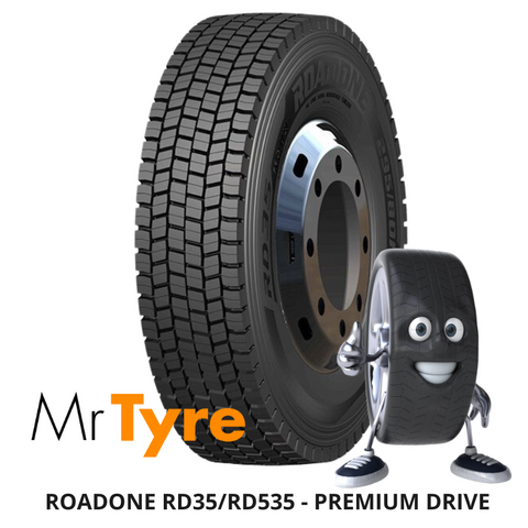 ROADONE 295/80R22.5 152/149 18PR RD35/RD535 - PREMIUM DRIVE (2512)