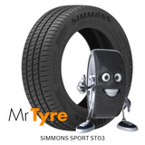 185/70R14 88H SIMMONS SPORT ST003 (2611)