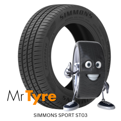185/70R14 88H SIMMONS SPORT ST003 (2611)