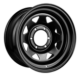 Black Steel Rim 18"  (18 x 8.0) King Terra (1x Wheel)