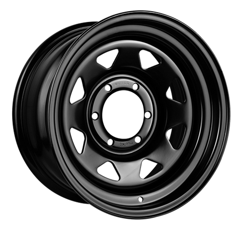 Black Steel Rim 18"  (18 x 8.0) King Terra (1x Wheel)