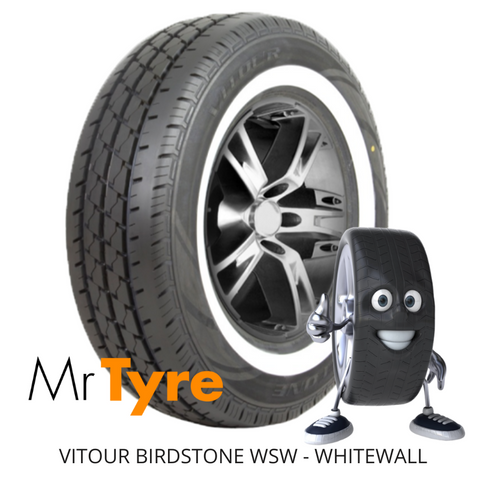 VITOUR 195R14C-8PR BIRDSTONE 106/104Q WSW - WHITEWALL (2607)