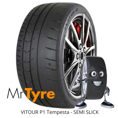 Vitour 255/35ZR20 TEMPESTA P1 97Y P-01R(200 A A) - SEMI SLICK (2607)