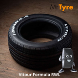 215/50R13 84H FORMULA RWL - RAISED WHITE LETTERING (2605)