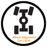 WHEEL ALIGNMENT (In Store) SELECT STORE (1x Per Vehicle) MRTZ9