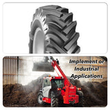 BKT 7.50-16 (8) AS-504 - Tractor Backhoe Tyres (BIAS) (2605)
