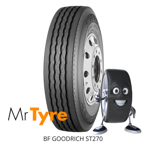 BF GOODRICH 295/80R22.5 152/149M 18PR ST270 - STEER (2605)