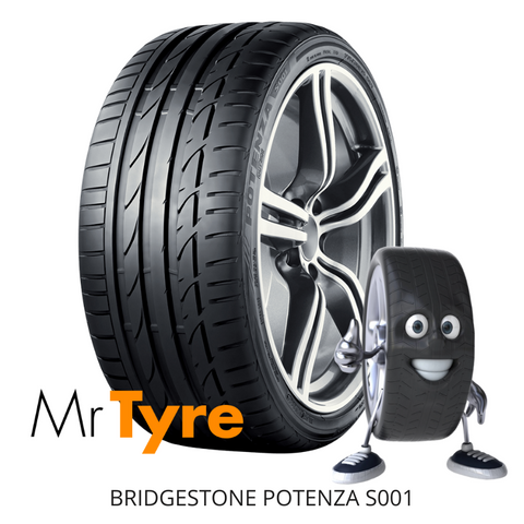 BRIDGESTONE 225/40R19 93Y POTENZA S001 - RUNFLAT TYRE (2607)