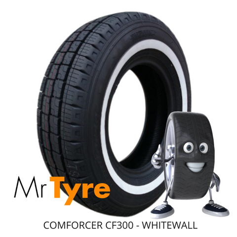 COMFORCER 205/75R14 109/107R 8PR CF300 WSW - WHITEWALL (2605)