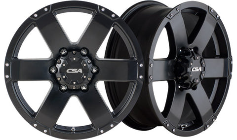COMMANDO Satin Black - Premium 4x4 Alloy Wheel (1x)