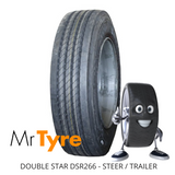 275/70R22.5 148/145L 16PR DOUBLE STAR  DSR266 - STEER / TRAILER (2405)