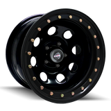 DYNAMIC STEEL GENUINE BEADLOCK SOFT 8/10 - Black Steel Rim 16"  16 x 8 (1x Wheel) Round Hole