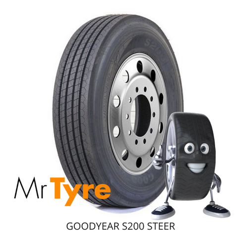 GOODYEAR 295/80R22.5 152/148M 16PR S200+ - STEER (2605)