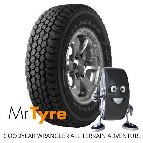 GOODYEAR 245/75R17 121/118S WRANGLER A/T ADVENTURE - ALL TERRAIN (2603)