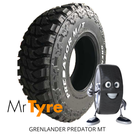 35X12.50R15 LT 113Q GRENLANDER PREDATOR MT - MUD TYRE (2508)