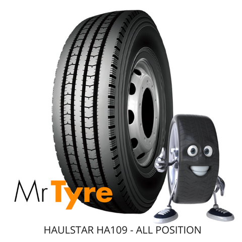 265/70R19.5 143/141M 18PR HAULSTAR HA109 - ALL POSITION