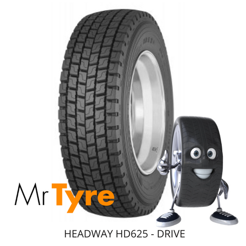 305/70R19.5 148/145M HEADWAY HD625 - DRIVE