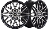 HOTWIRE Machine Face / Gloss Black - Premium Alloy Wheel (1x)