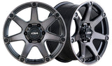 HAVOC Black Machine Face Dark Tint - Premium 4x4 Alloy Wheel (1x)