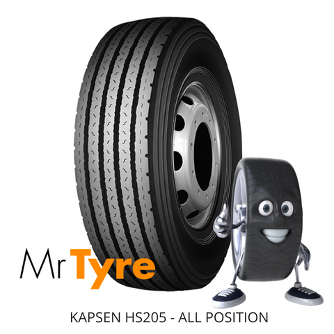 225/70R19.5 128/126M 14PR KAPSEN HS205 - ALL POSITION