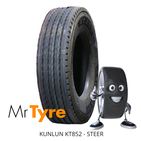 KUNLUN 295/80R22.5 152/149L KT852 (18 PLY) - STEER (2502)