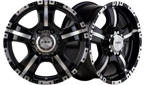 MONSTER Black Machine Face - Premium 4x4 Alloy Wheel (1x)