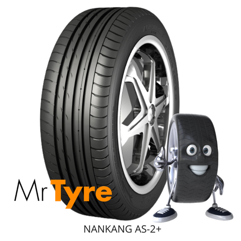 NANKANG 225/40RF19 93Y TL AS-2+  RUNFLAT TYRE (2509)