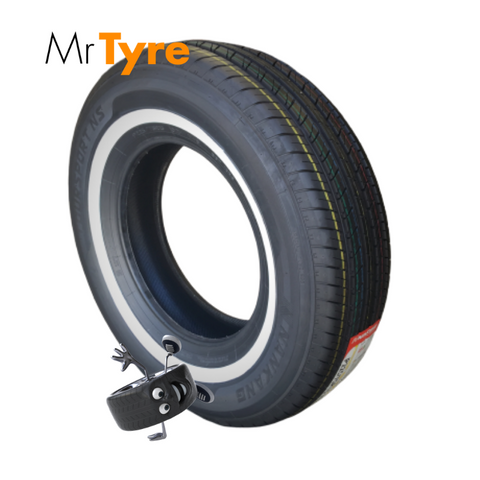 NANKANG 185/75R14 N605 WSW 89H - WHITEWALL (2607)
