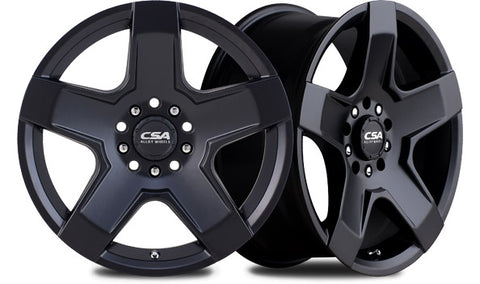 OUTLAW Satin Black (Small Cap) - Premium 4x4 Alloy Wheel (1x)