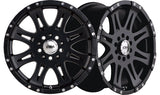 RAPTOR Satin Black (Small Cap) - Premium 4x4 Alloy Wheel (1x)