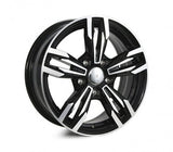 SRW LS418 Machine Black - Alloy Wheel (1x)