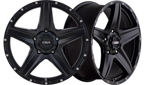 STEALTH Satin Black (Large Cap) - Premium 4x4 Alloy Wheel (1x)
