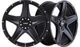STEALTH Satin Black (Small Cap) - Premium 4x4 Alloy Wheel (1x)