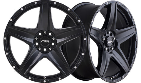 STEALTH Satin Black (Small Cap) - Premium 4x4 Alloy Wheel (1x)