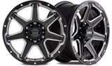 SCORPION Gloss Black Milled Edge - Premium 4x4 Alloy Wheel (1x)