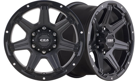 SCORPION Satin Black Machine Rivet - Premium 4x4 Alloy Wheel (1x)