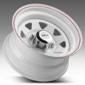 TERRA STEEL WHEEL - WHITE Triangle (1x Wheel) 13'-18'