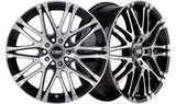 VORST - Gunmetal Black Machine Face - Premium Alloy Wheel (1x)