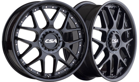VERTIGO Gloss Black (Grey Cap) - Premium Alloy Wheel (1x)