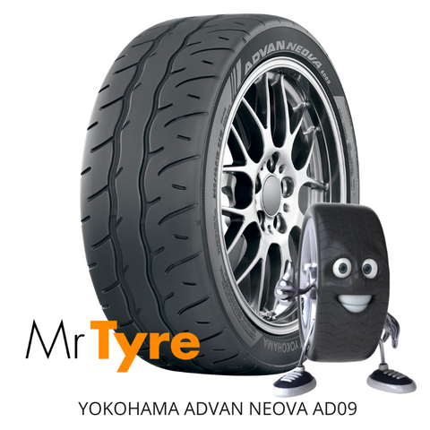 YOKOHAMA 245/40R18 97W ADVAN NEOVA AD09- SEMI SLICK (2605)