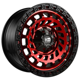 KING Zombie Gloss Black Machine RED