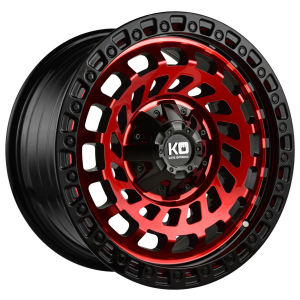 KING Zombie Gloss Black Machine RED